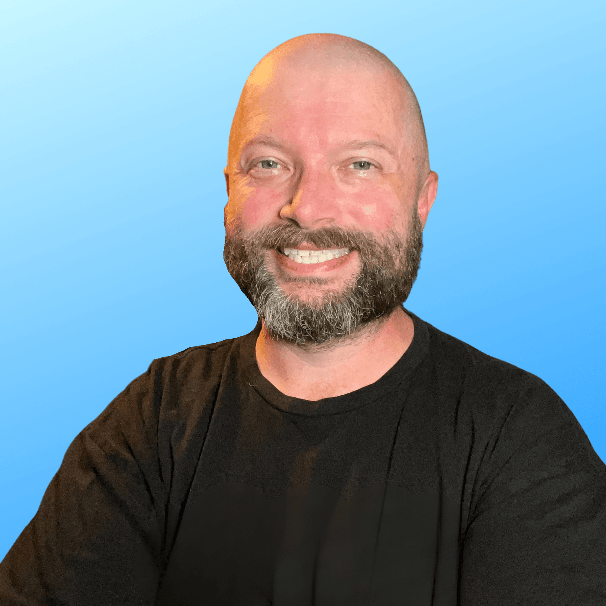 Editorial solo portrait of Chris McManamy.